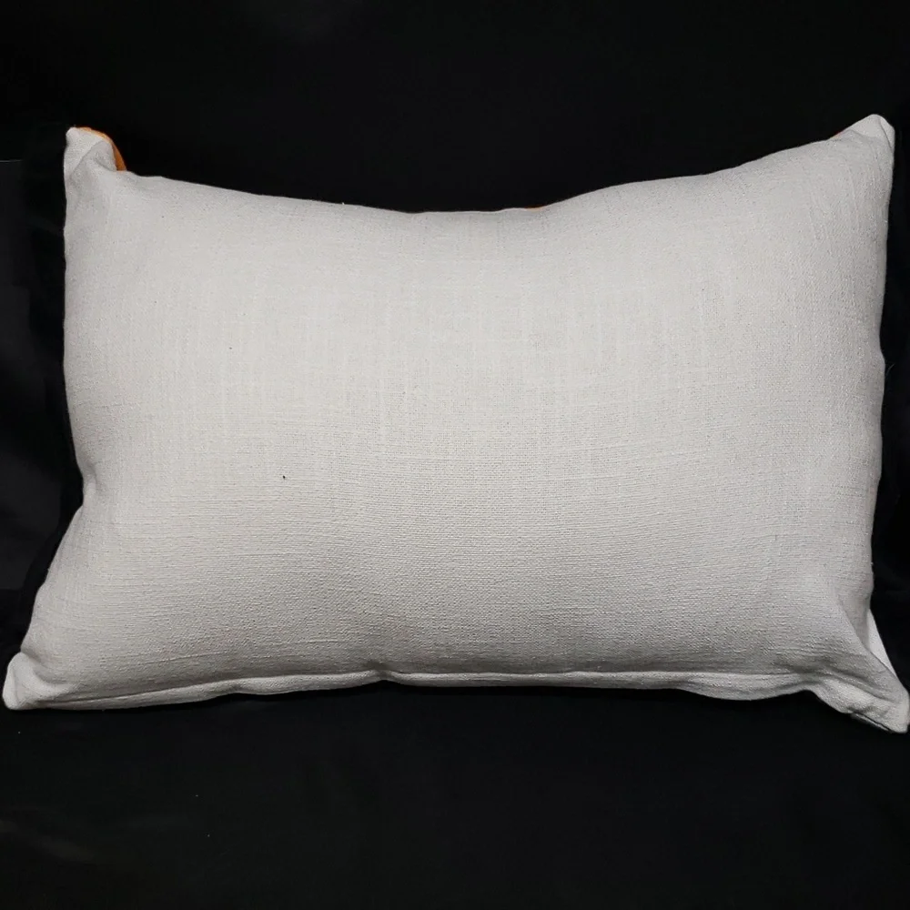 Mi Chateaux Applique and Beaded Dog and Cat Halloween Pillow